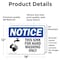 Signmission Safety Culture Sign, 18 in Width, Vinyl Decal, Rectangle OS-2PACK-NS-D-1218-L-16705 - alternate 5